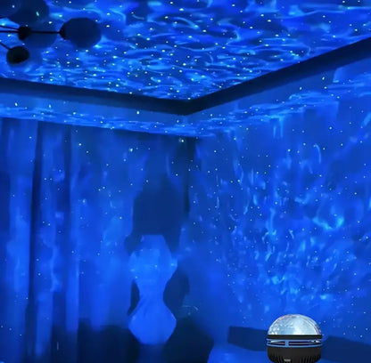 Dynamický projektor oceánskych vĺn🌊 a vodného sveta 💧